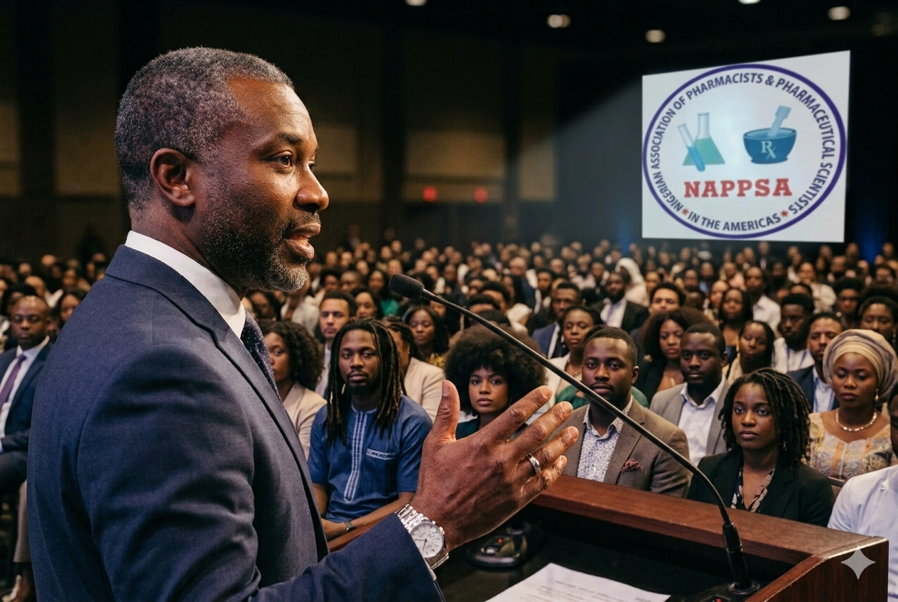 NAPPSA Conference — Speaker at podium with audience