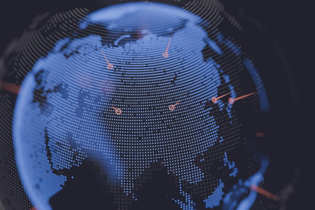 NAPPSA Global Reach — World Map Global connections spanning Nigeria, North America, the Caribbean, and the UK
