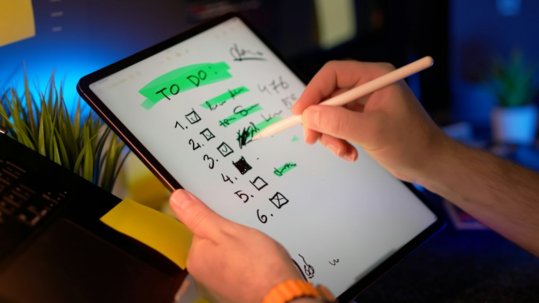 Digital checklist planning workspace for Launch Your Pharmacy